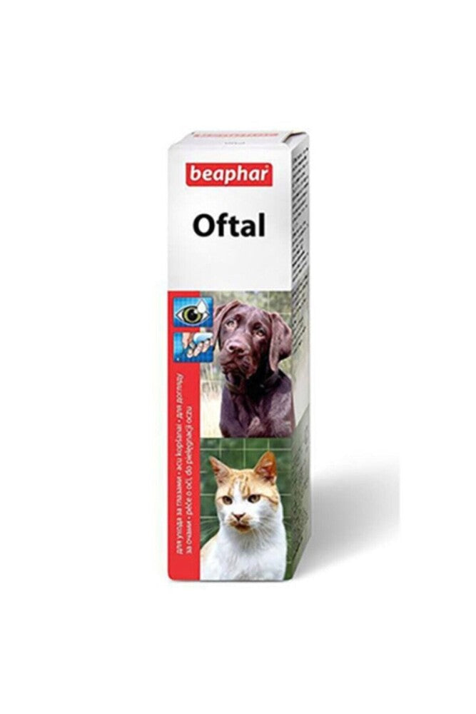 Beaphar Oftal Kedi Ve Köpek Gözyaşı Lekesi Temizleme Losyonu 50 ML | SRC: Barcode: 8711231124879